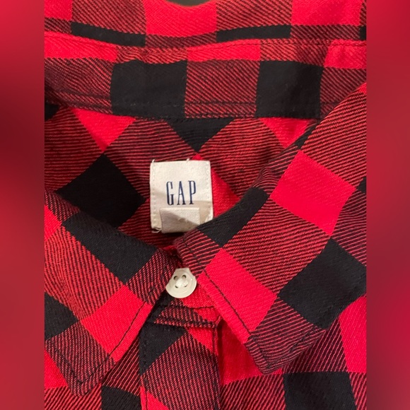GAP Lumberjack Plaid Cotton Shirt *Like New*. Size L - Picture 2 of 5